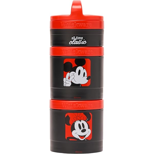 Amazon.com: Whiskware Mickey & Minnie Snack Containers, 3 Snack